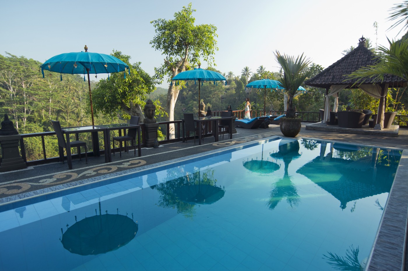pool at Villa Kalisat, Ubud, Bali, Indonesia
