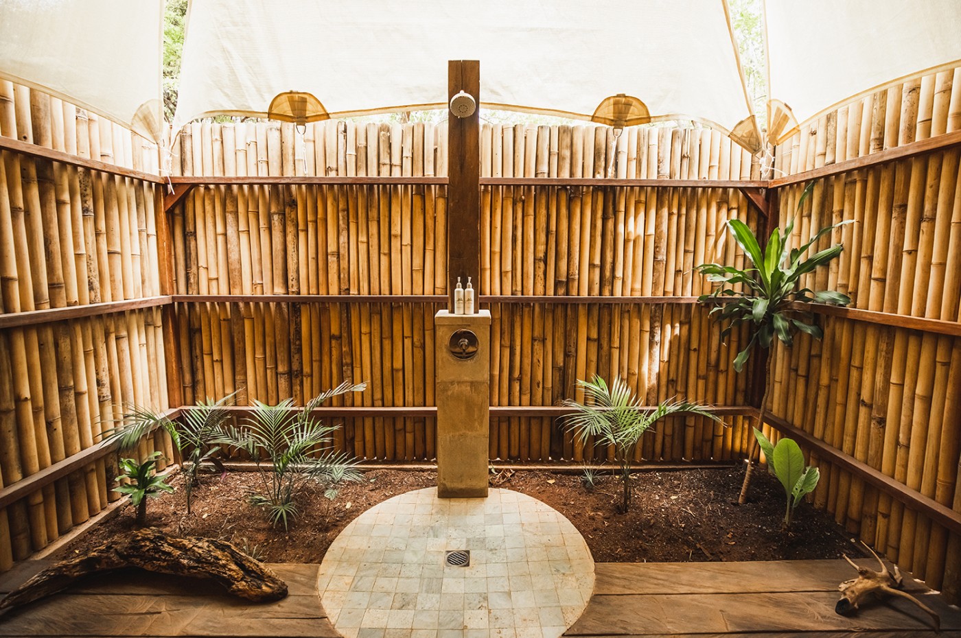 bathroom and shower at The Seraya, Komodo Island, Indonesia