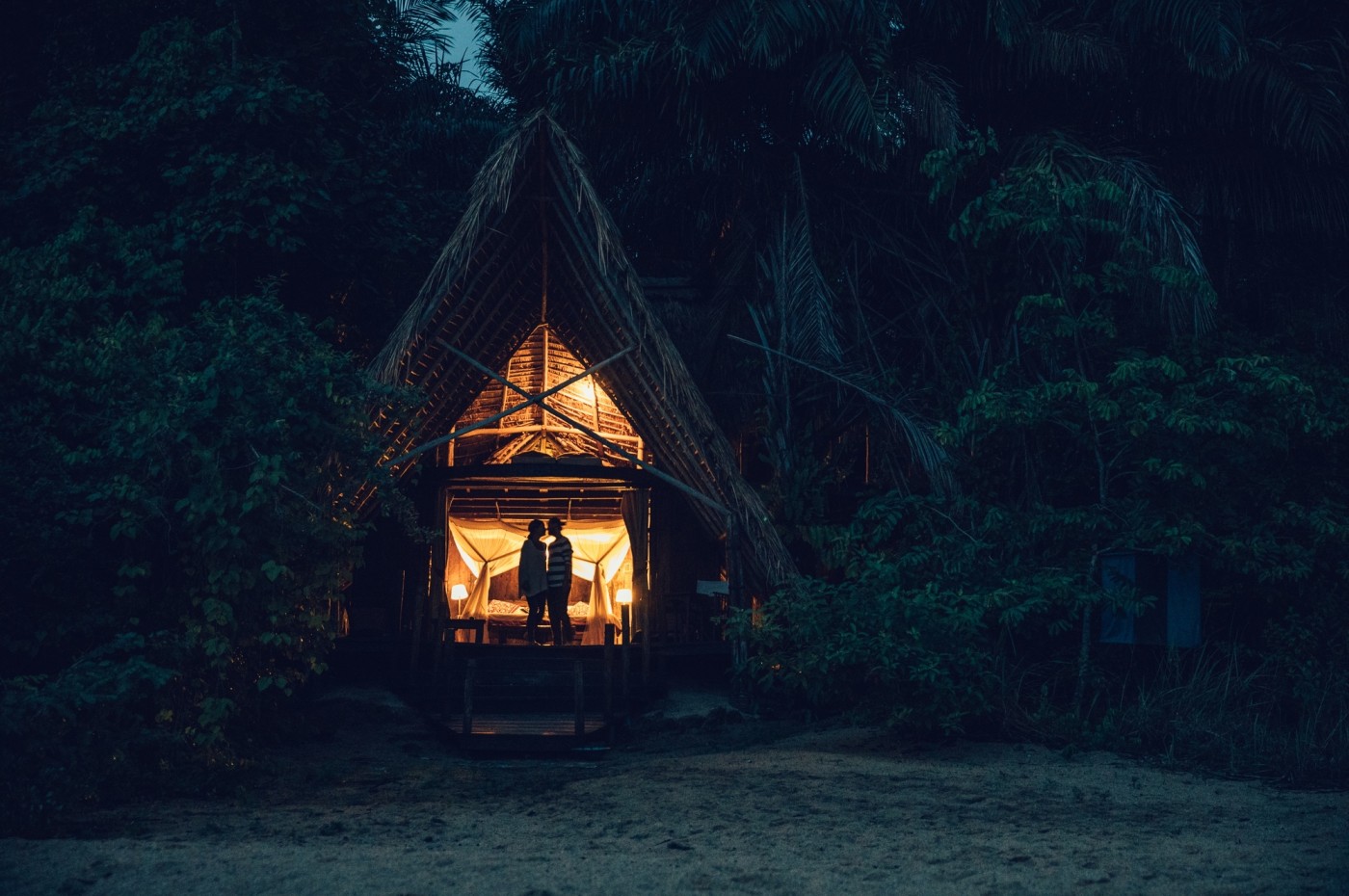 night ambience at Greystoke Mahale, Tanzania