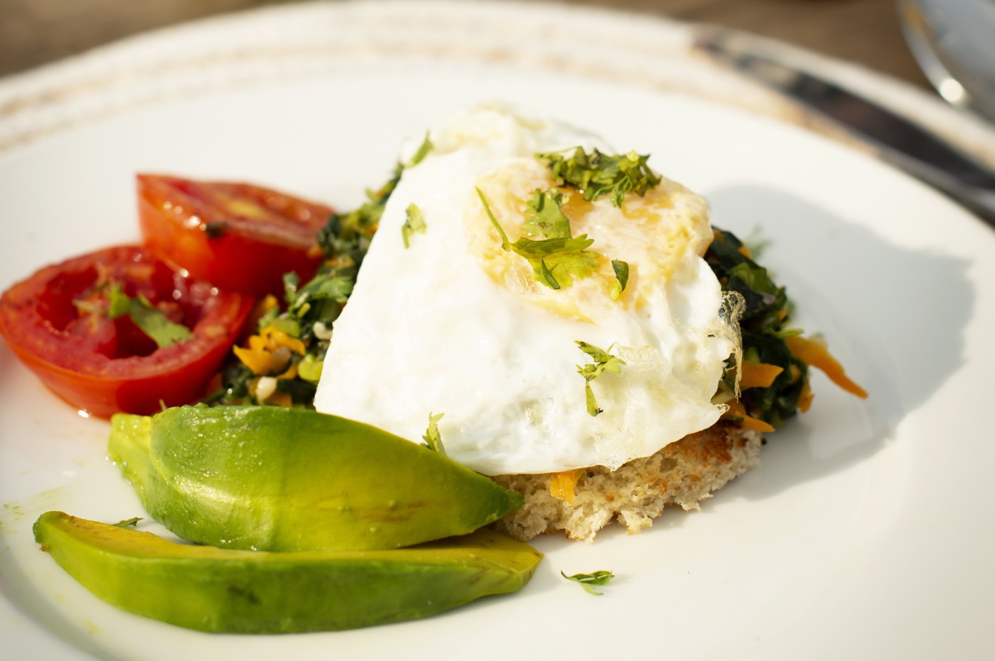 breakfast at Wayo Manyara Green Camp, Tanzania