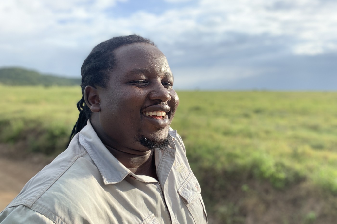 Smiling local guide at Wayo Serengeti Green Camp, Tanzania