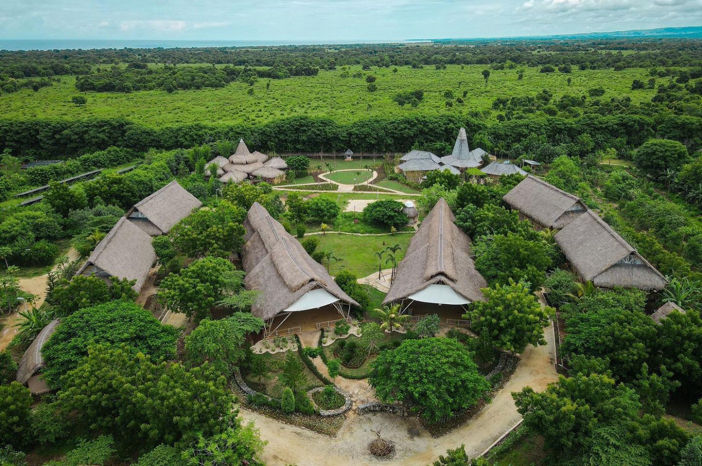Aerial, Maringi Sumba, Indonesia