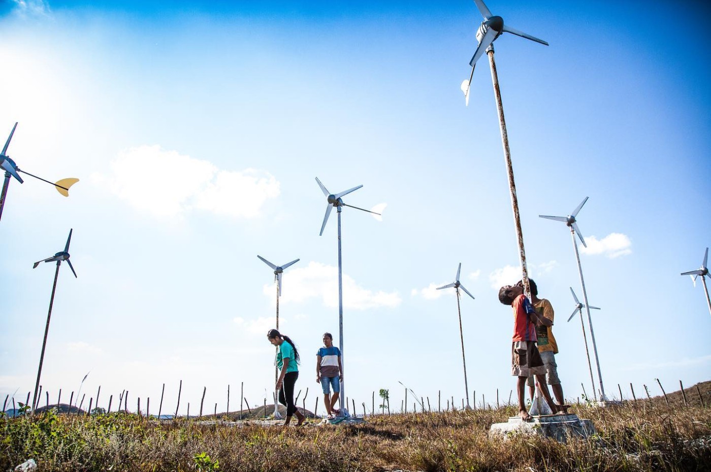 Windmills, Sumba Hospitality Foundation, Indonesia