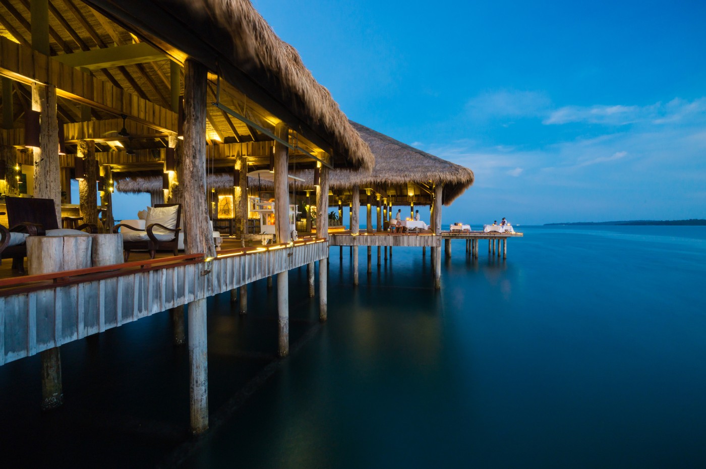 Restaurant, Song Saa, Koh Rong, Cambodia