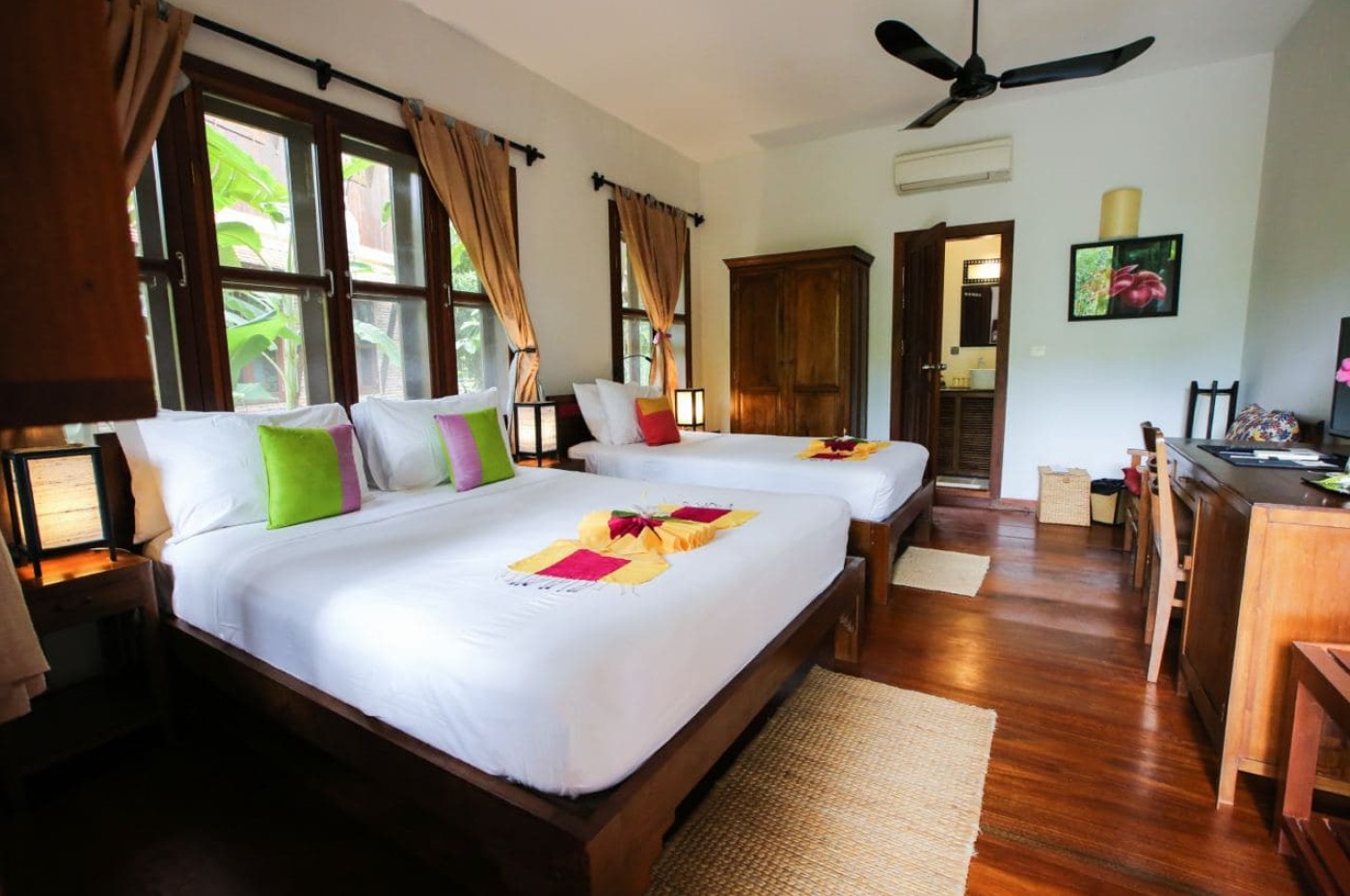 Maisons Wat Kor, Banttambang, Cambodia