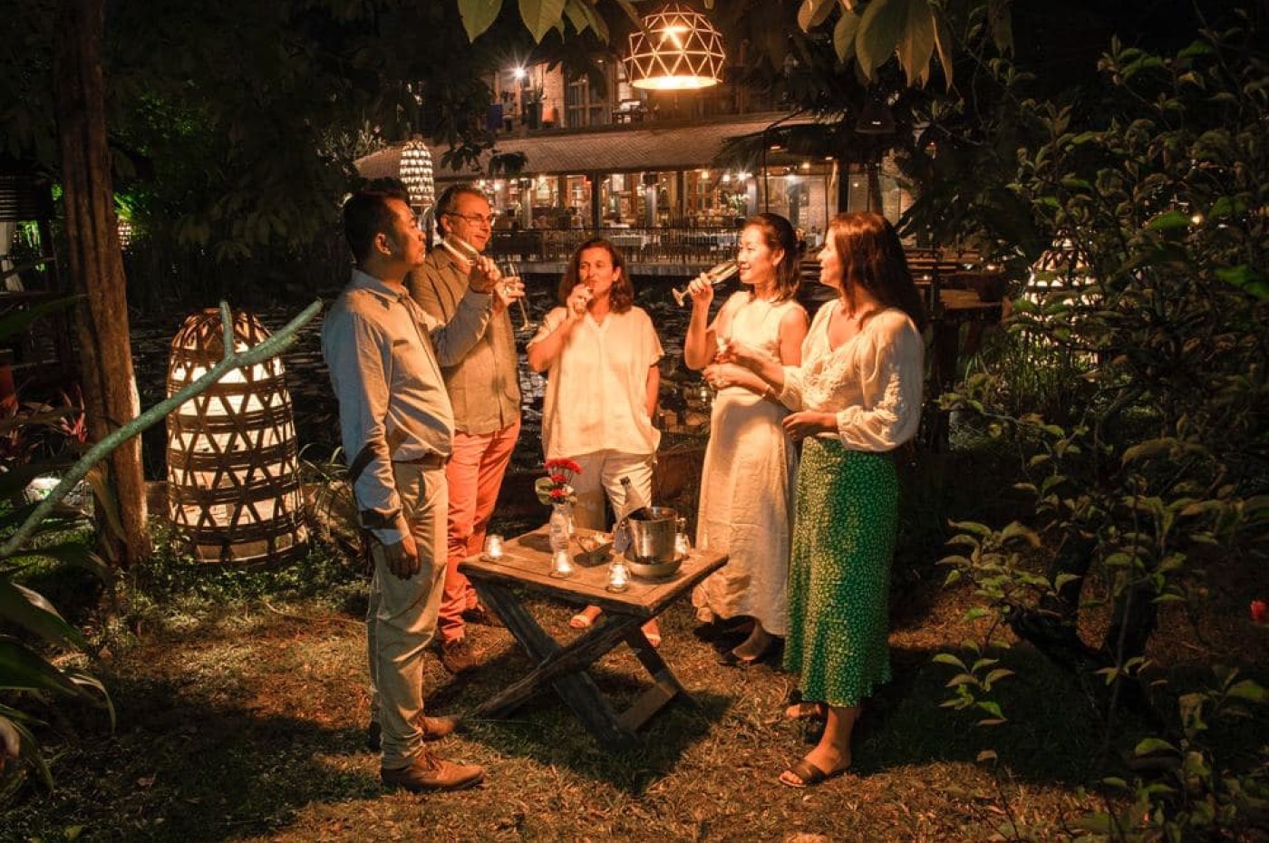 Maisons Wat Kor, Battambang, Cambodia