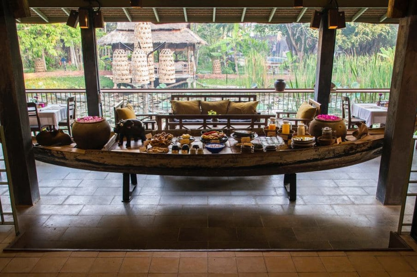 Maisons Wat Kor, Battambang, Cambodia