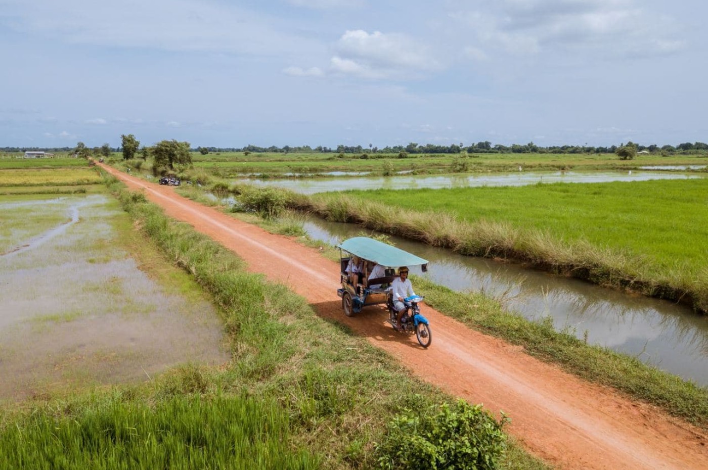 Maisons Wat Kor, Battambang, Cambodia
