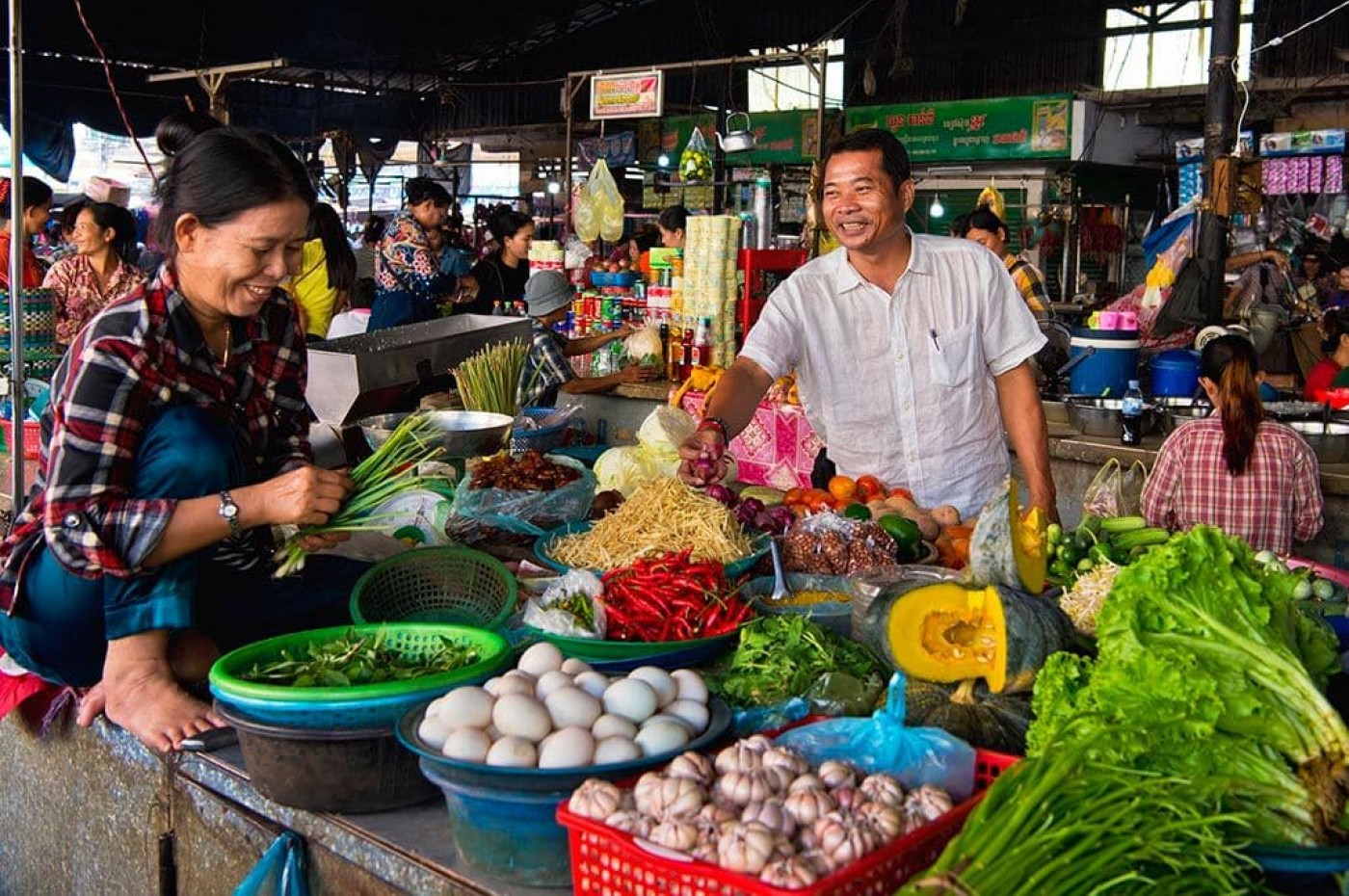 Maisons Wat Kor, Battambang, Cambodia
