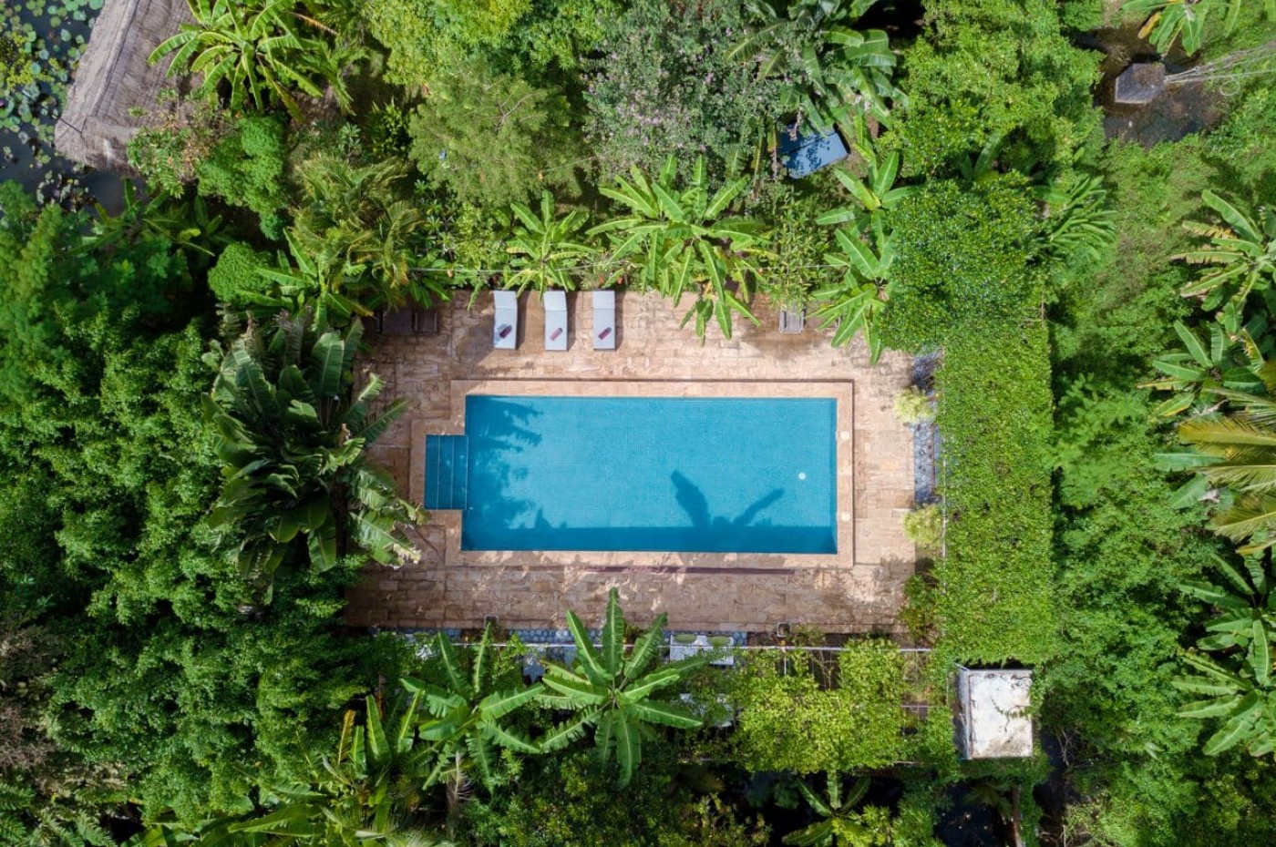 Maisons Wat Kor, Battambang, Cambodia