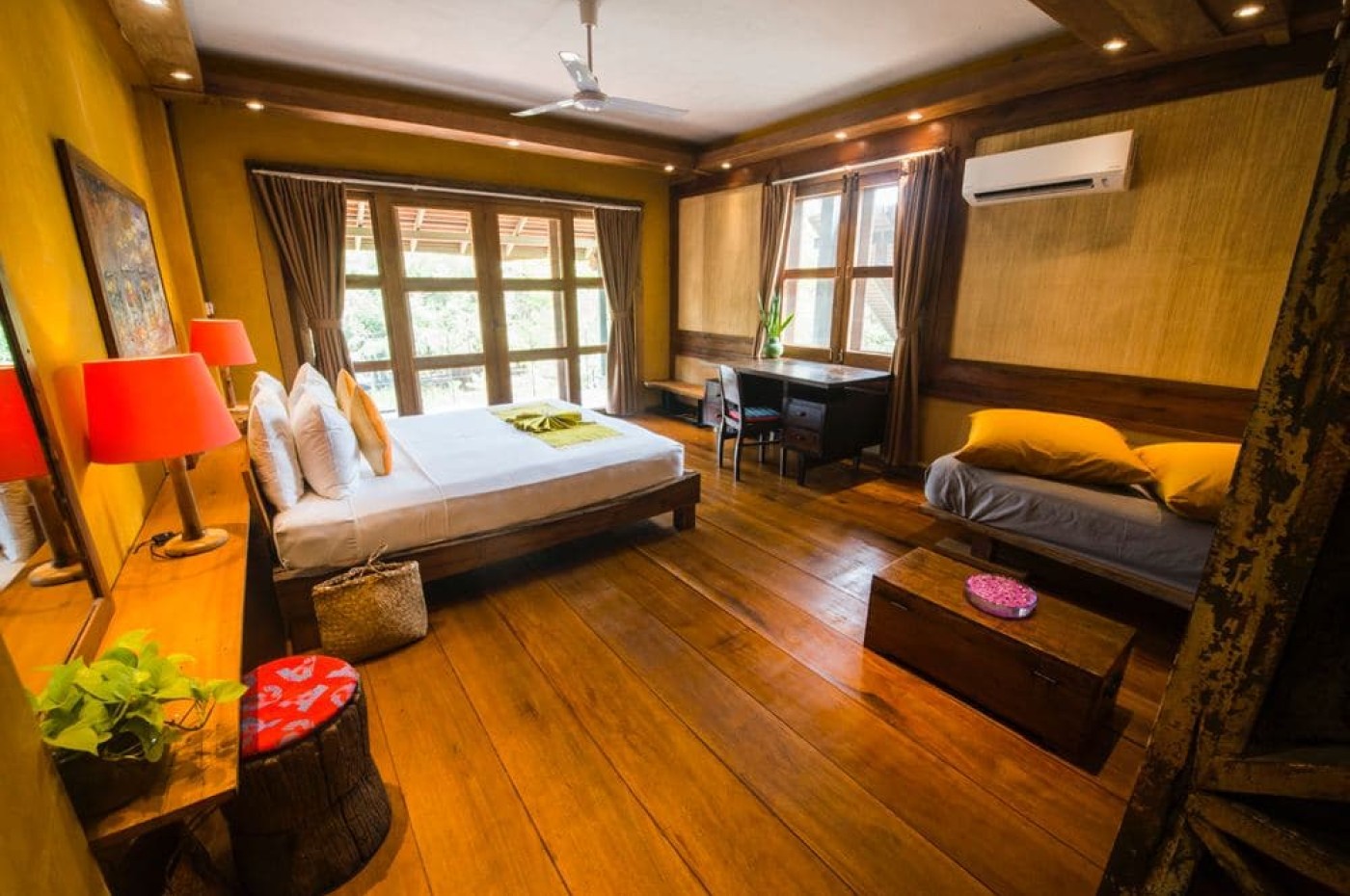 Maisons Wat Kor, Battambang, Cambodia